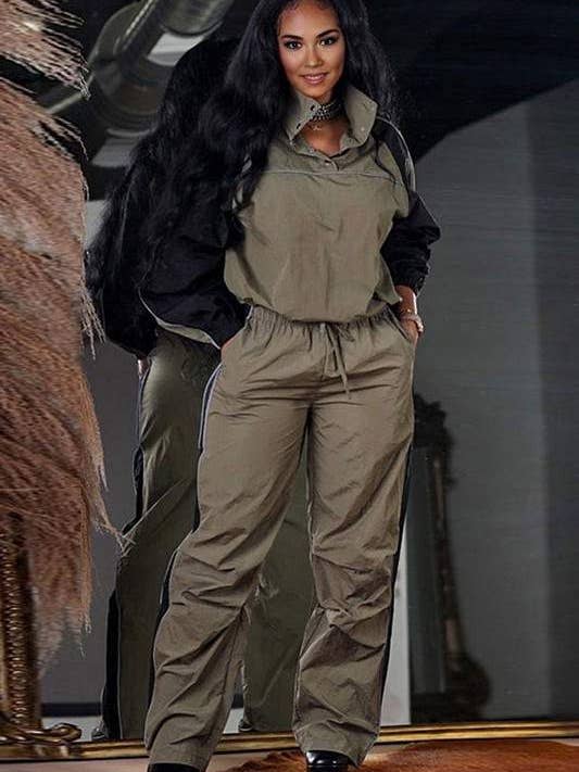 Flarix - Wholesale Top & skirt set – Women's - two tone tracksuit set10