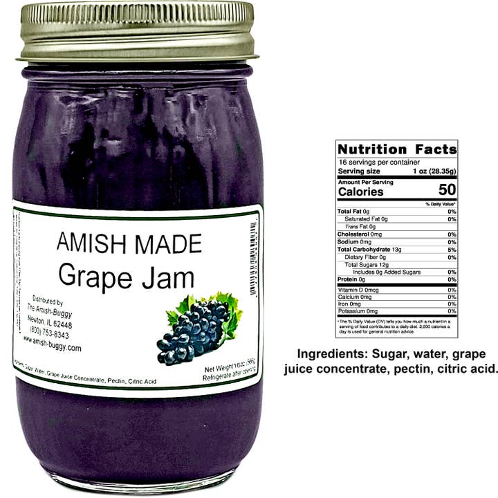 Arndt's Fudgery LLC - Vente Confiture/gelée - Confiture et gelée Amish Made 16 oz47