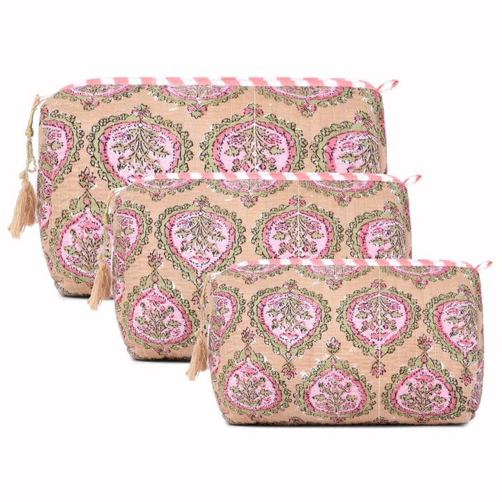 Hi Handmade - Wholesale Make-up/cosmetic bag - Toiletry Bag - Pink5