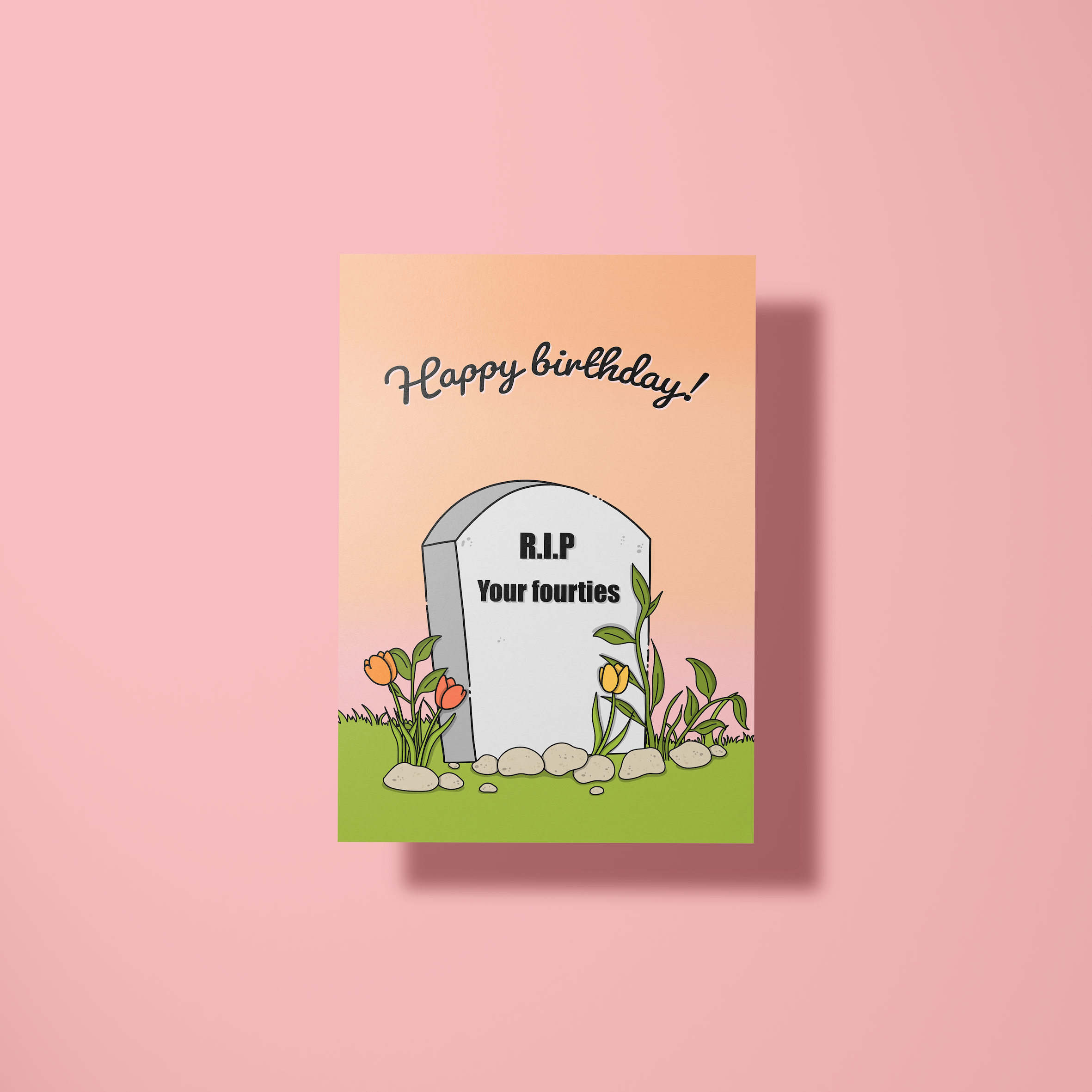 Deadpixel – wholesale Födelsedagskort – Gratulationskort födelsedag - Vila i frid 40-talet4