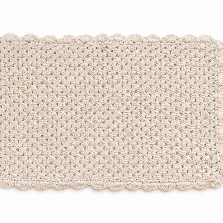 Really Nice Things - Wholesale Rug Pad - Knitted rug 60x90 (beige)2
