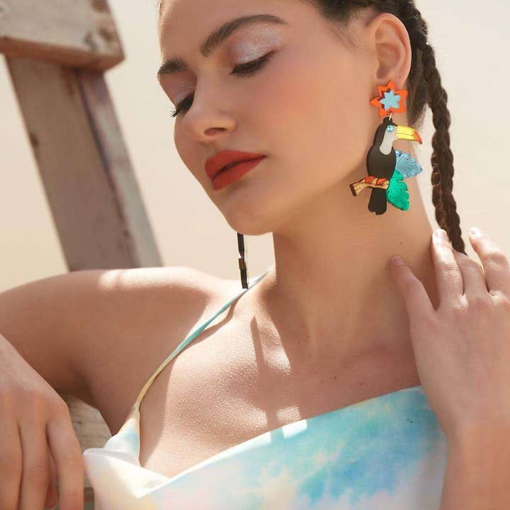 Funk Da Queen - Venta al por mayor Pendientes colgantes - Tucan | Pendientes