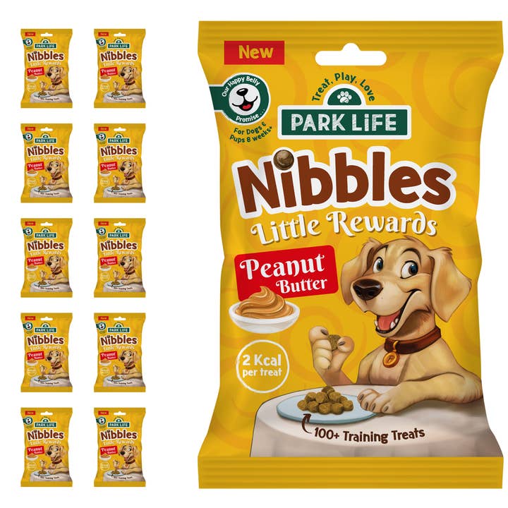 PARK LiFE - Wholesale Pet Treats - Dog - Nibbles Little Rewards Peanut Butter Flavour 80g1