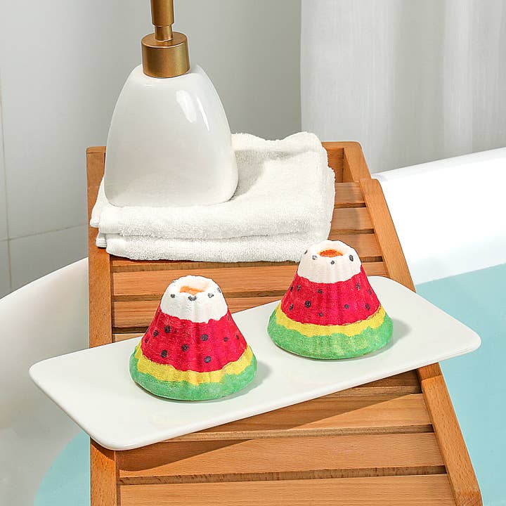 DAISY ENCENS - Wholesale Bath Bomb/Fizz - Watermelon Volcano Bath Bomb  (Single)5