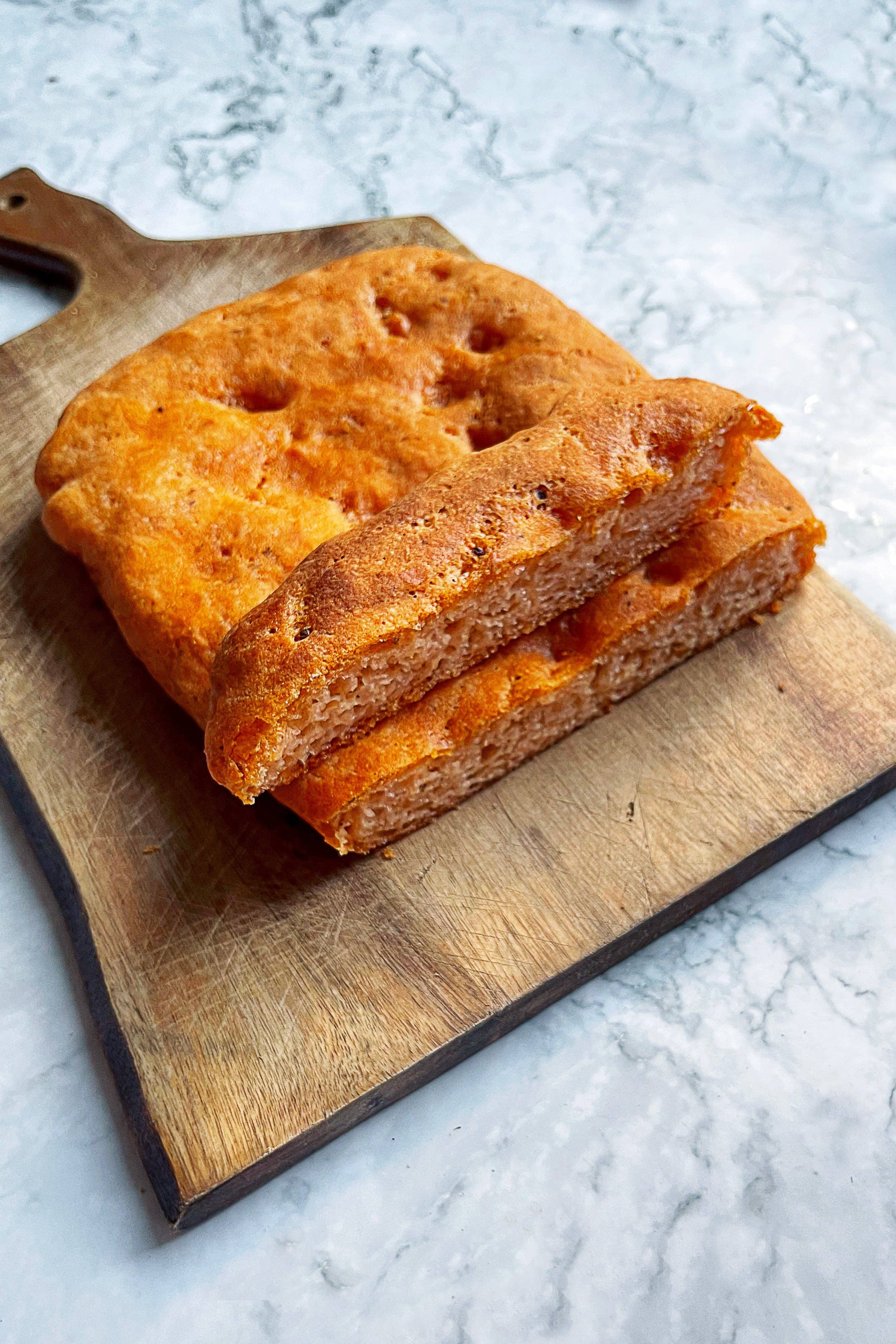 Sun & Seed – wholesale Brödmix – Glutenfri Focaccia Mix - Tomat & Oregano1