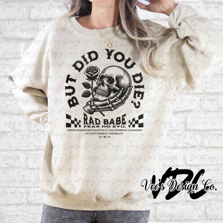 ¿Pero moriste? para venta al por mayor de Vee's Design Co.