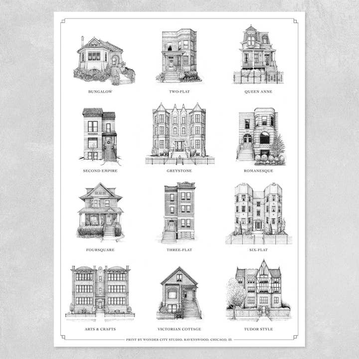 Una guía de estilos de hogar en Chicago para venta al por mayor de Wonder City Studio