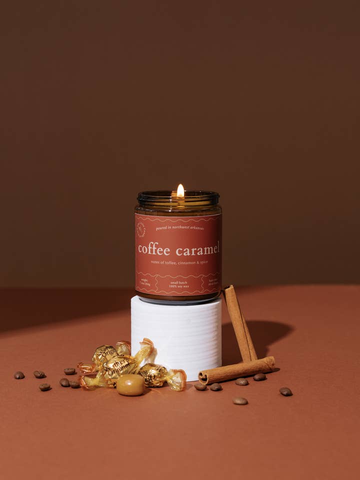 Coffee Caramel for wholesale by The Little Candle of NWA