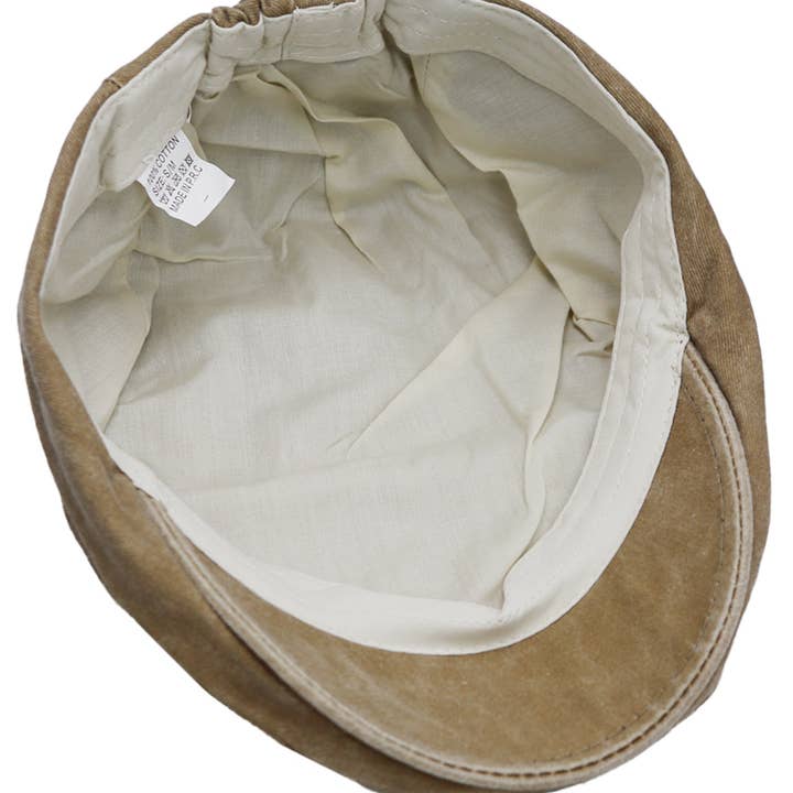 Cap Zone - Wholesale Newsboy/Schoolboy Hat - Women's - Garment Dye Cotton Flat Ivy Cap5