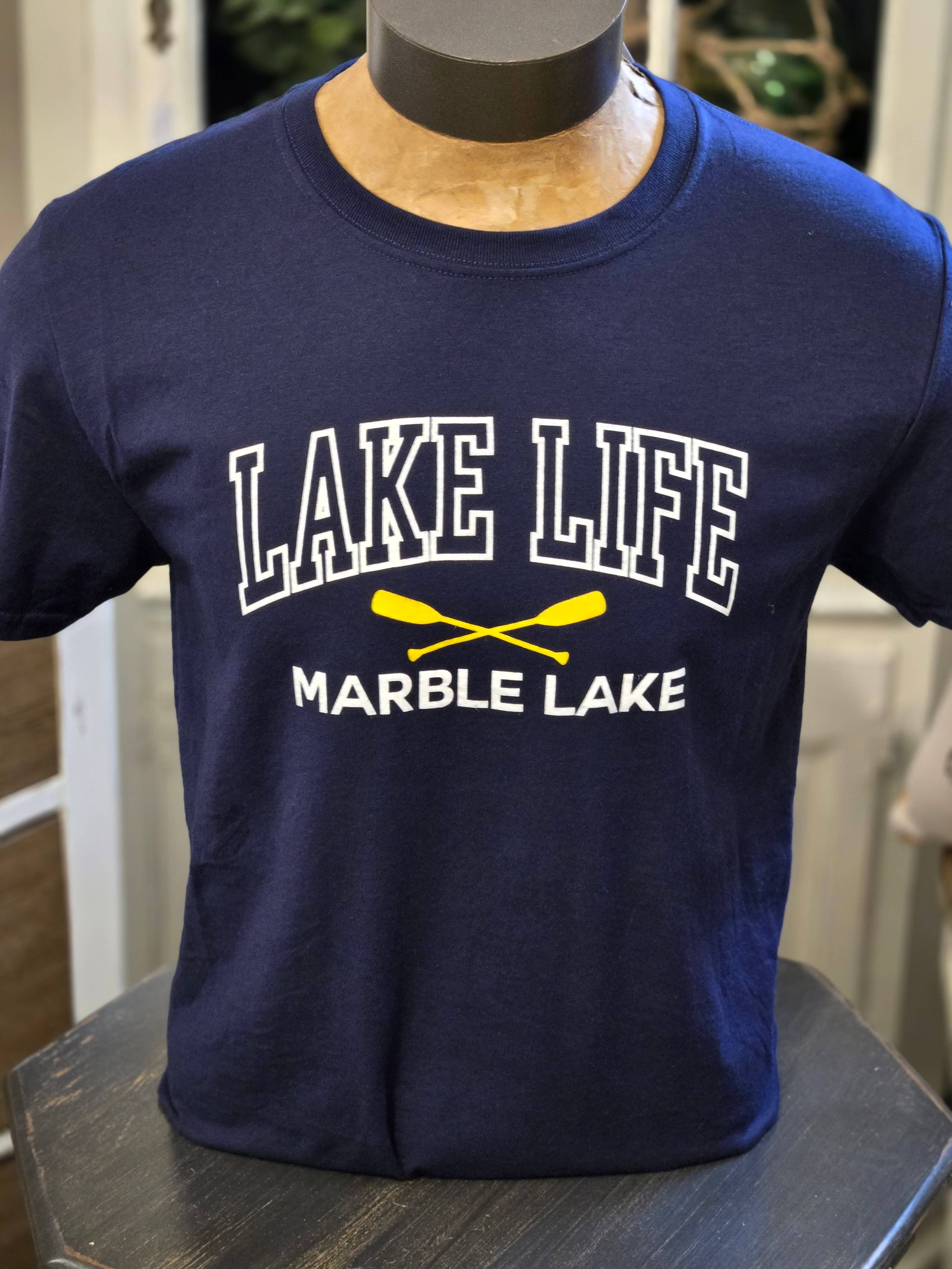 Lake It To The Limit and Possibili-Tees Apparel - Wholesale Screen Printed T-Shirt - Unisex - Lake Life /Oars  - CUSTOM NAME DROP!3