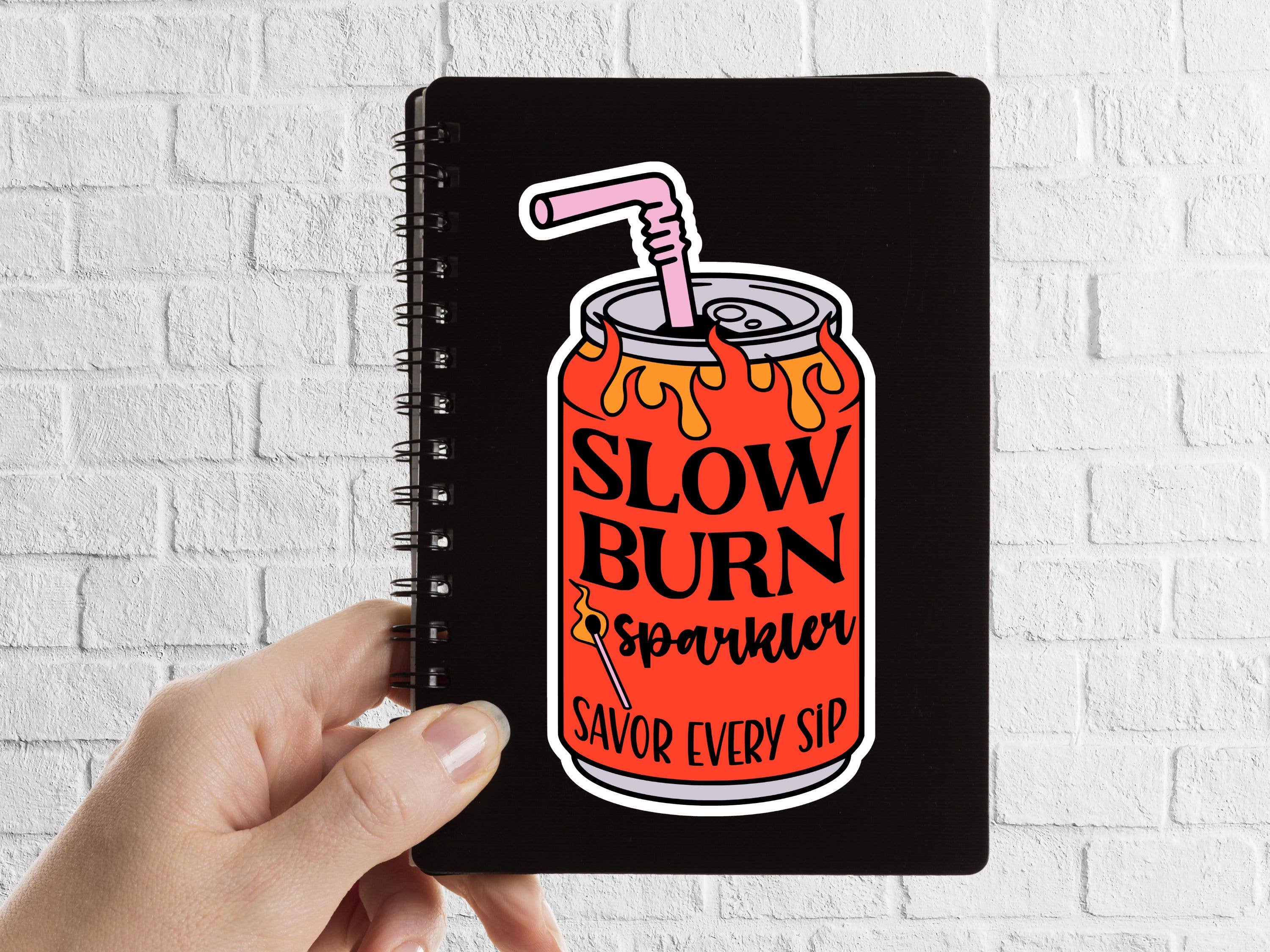 The Corner Shop - Wholesale Sticker - Slow Burn Sticker0