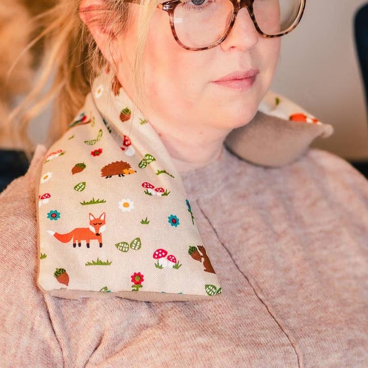 Woodland - Duo Fabric Wheat Bag for wholesale by The Wheat Bag Company