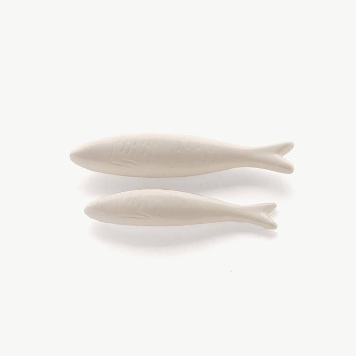 Casa Atlântica - Wholesale Decorative Figurine - White ceramic sardines