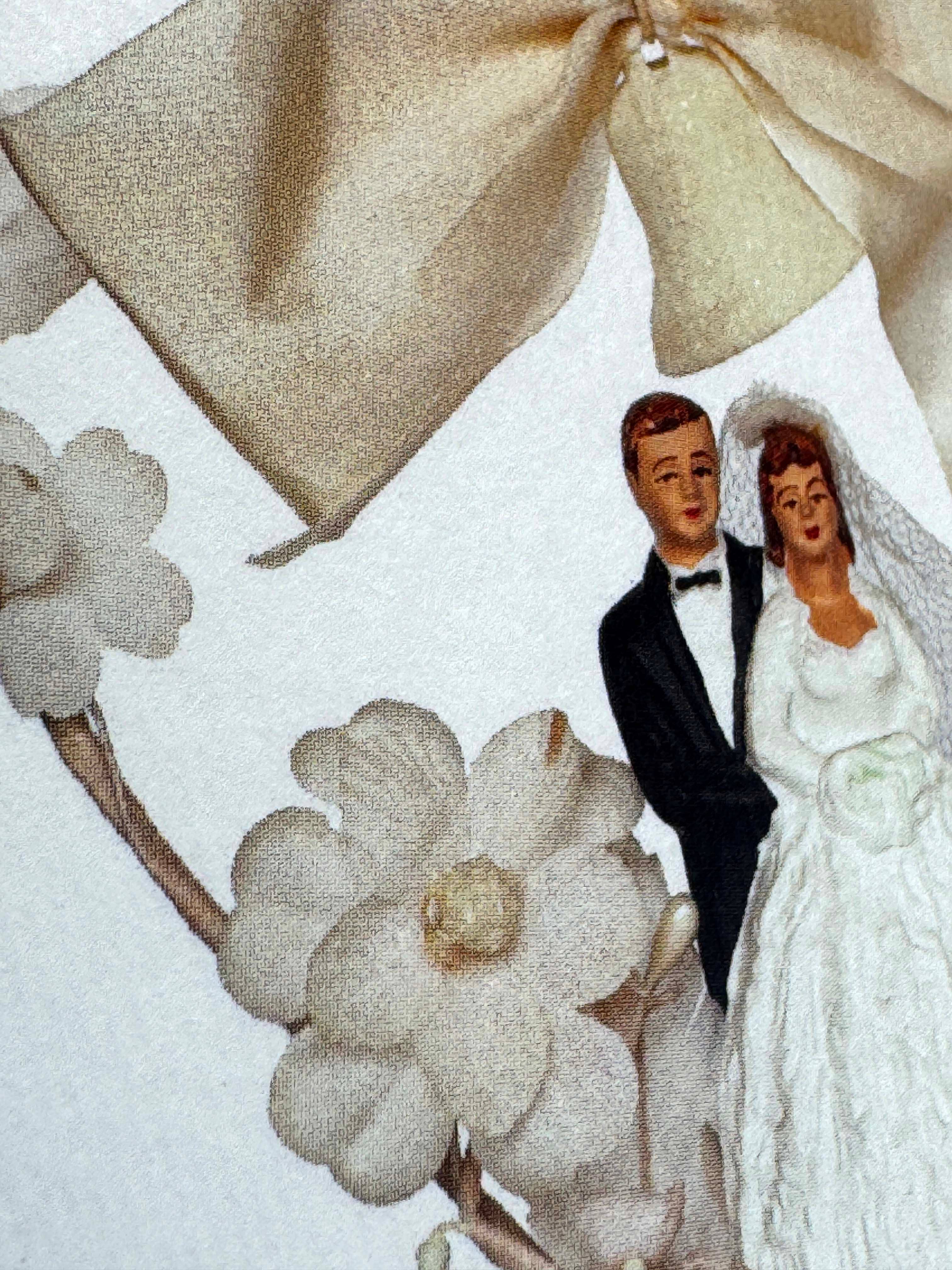 Canonbury Press - Wholesale Wedding Card - Wedding Cake Topper No.4 Greeting Card | Engagement3