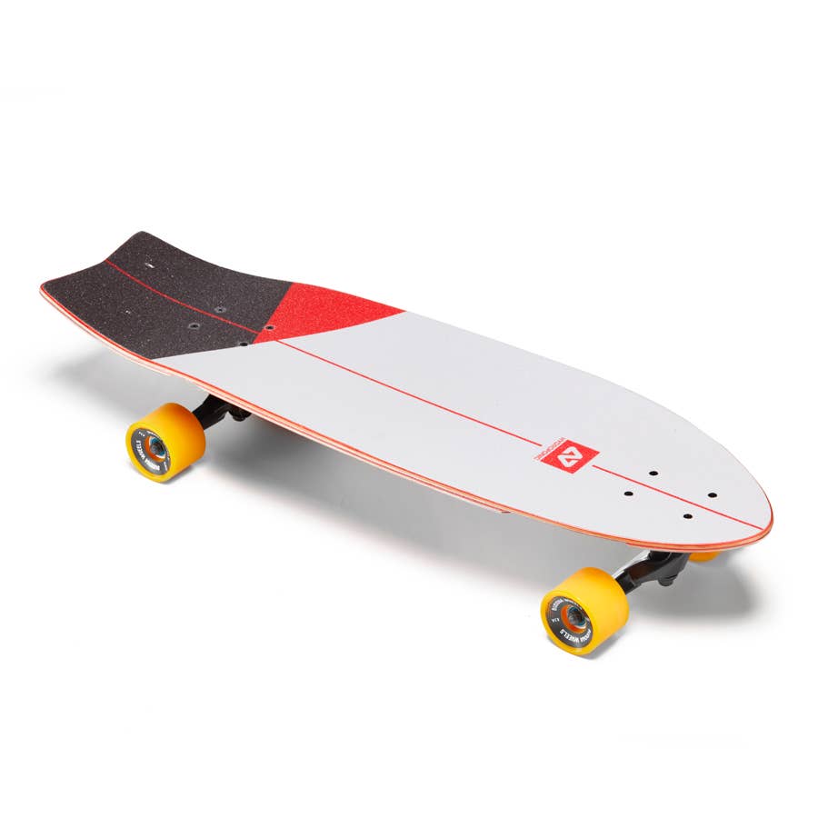 Hydroponic - Wholesale Skateboard - SURF SKATE FISH 31.5" 01-Vortex Black/Red1