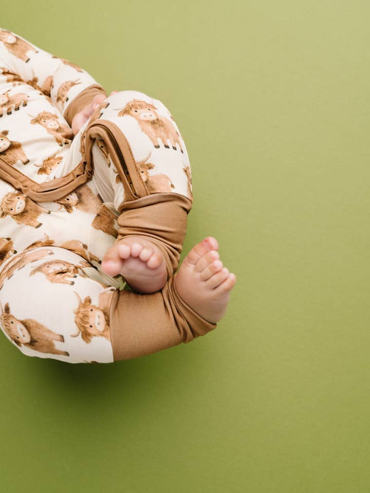 Little One Shop - Wholesale Sleepsuit - Baby - Mini Highland Bamboo Sleeper8