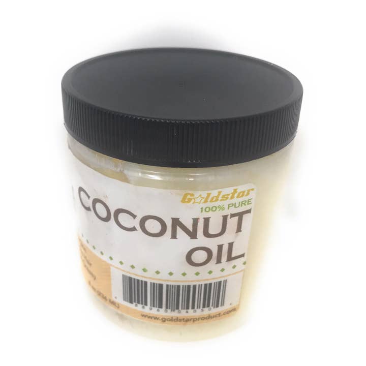 Goldstar Shea Butter - Wholesale Bath/Body Oil - Goldstar 100% Pure Coconut Oil for Hair and Skin (8 OZ)