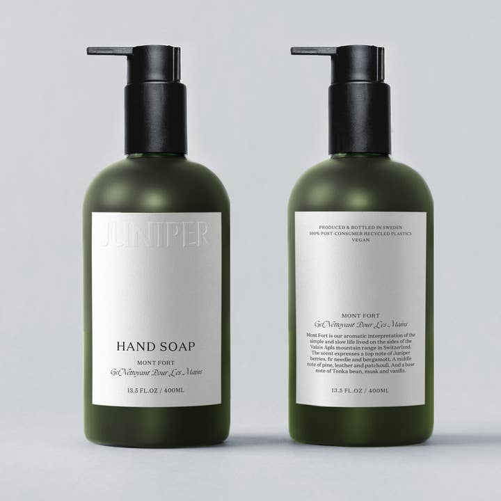 Juniper - Wholesale Hand Soap/Wash - Hand Soap Mont Fort - 400 ml0