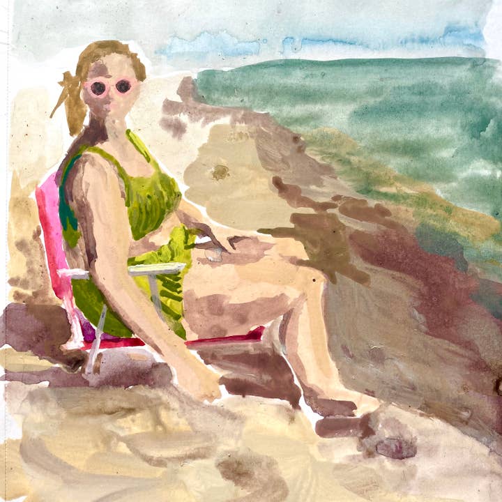 Hermana en la playa para venta al por mayor de Laurel Dugan