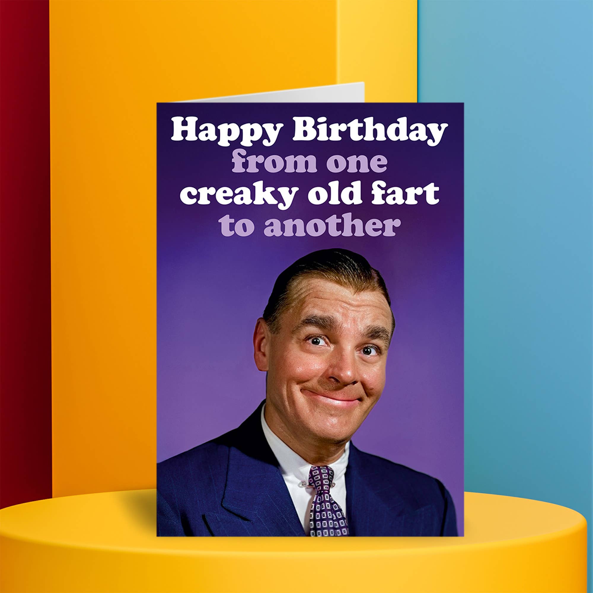 Dean Morris Cards - Wholesale Birthday Card - Creaky old Fart Greeting Card2