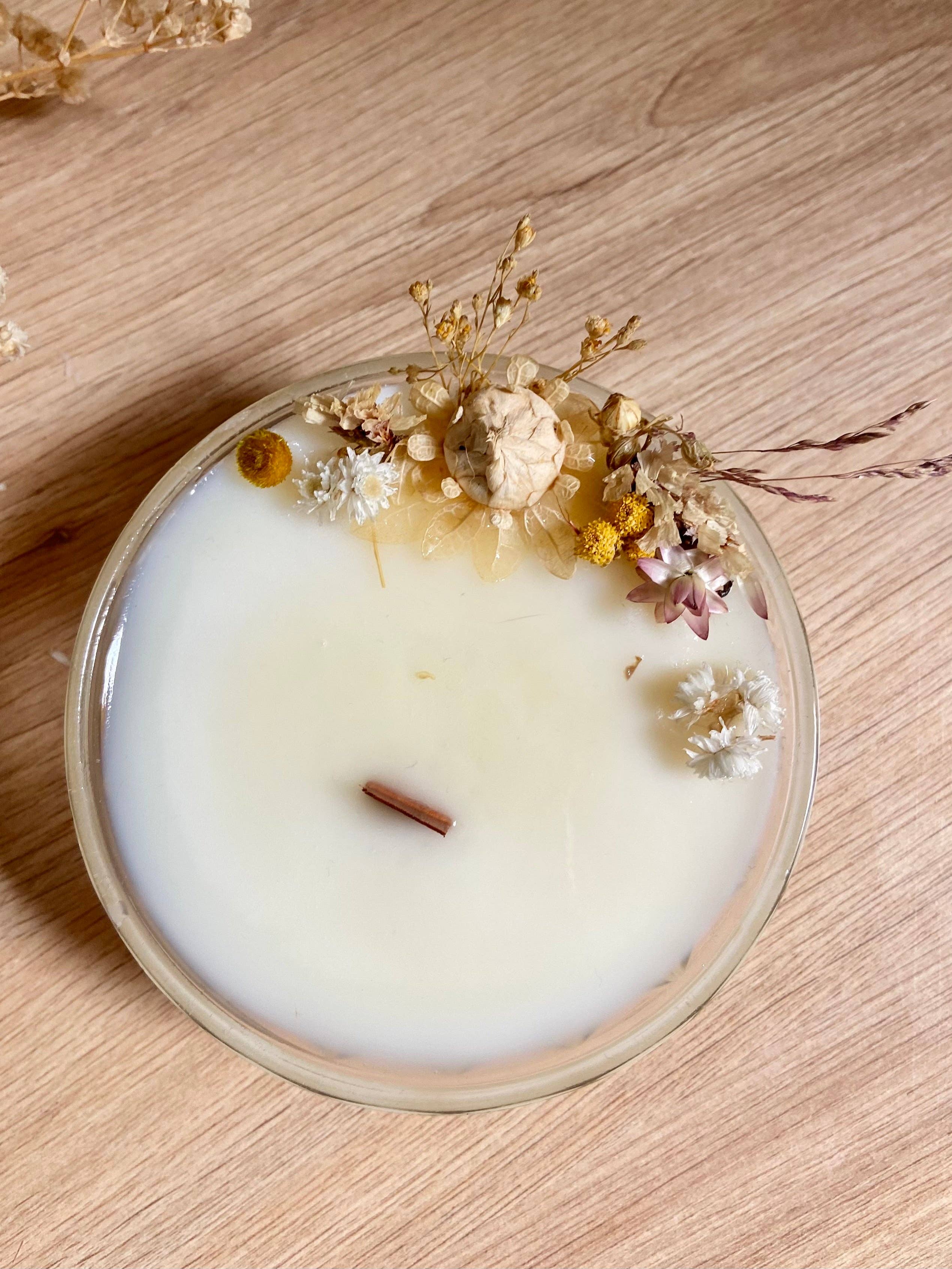 Rivage Candle - Wholesale Jar/Filled Candle - EIRINI | Handmade Flower Candle Scented with Tuberose Flower4