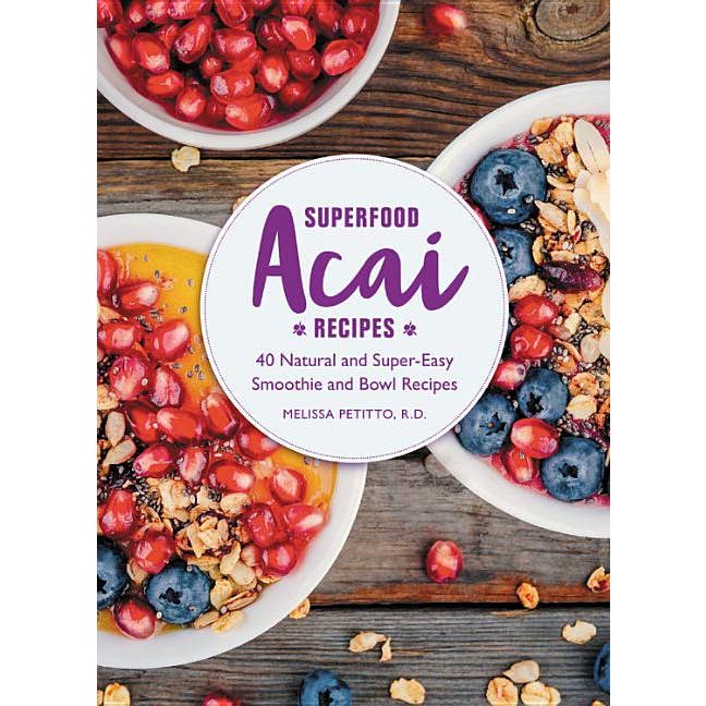 Bradley's Book Clearance - Wholesale Cookbooks & Food - Acai Superfood Recipes: 40 Easy Smoothie & Bowl Recipes0