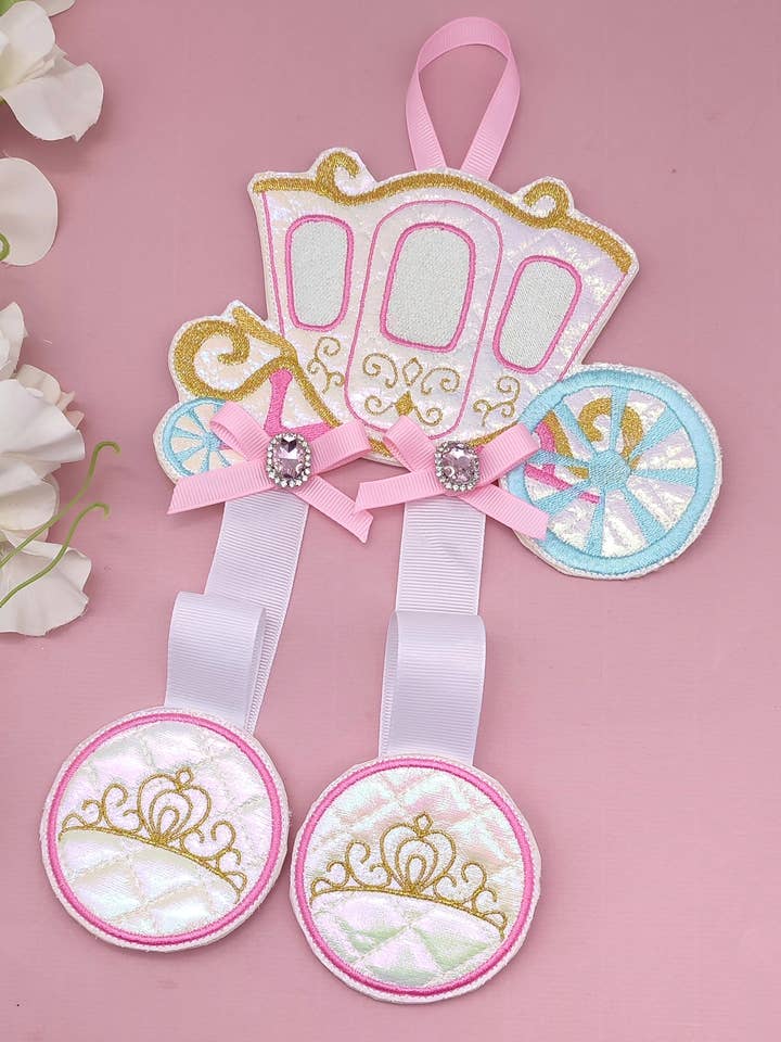 Princess Carriage Haarschleife für den Großhandel von Hair Candy Boutique