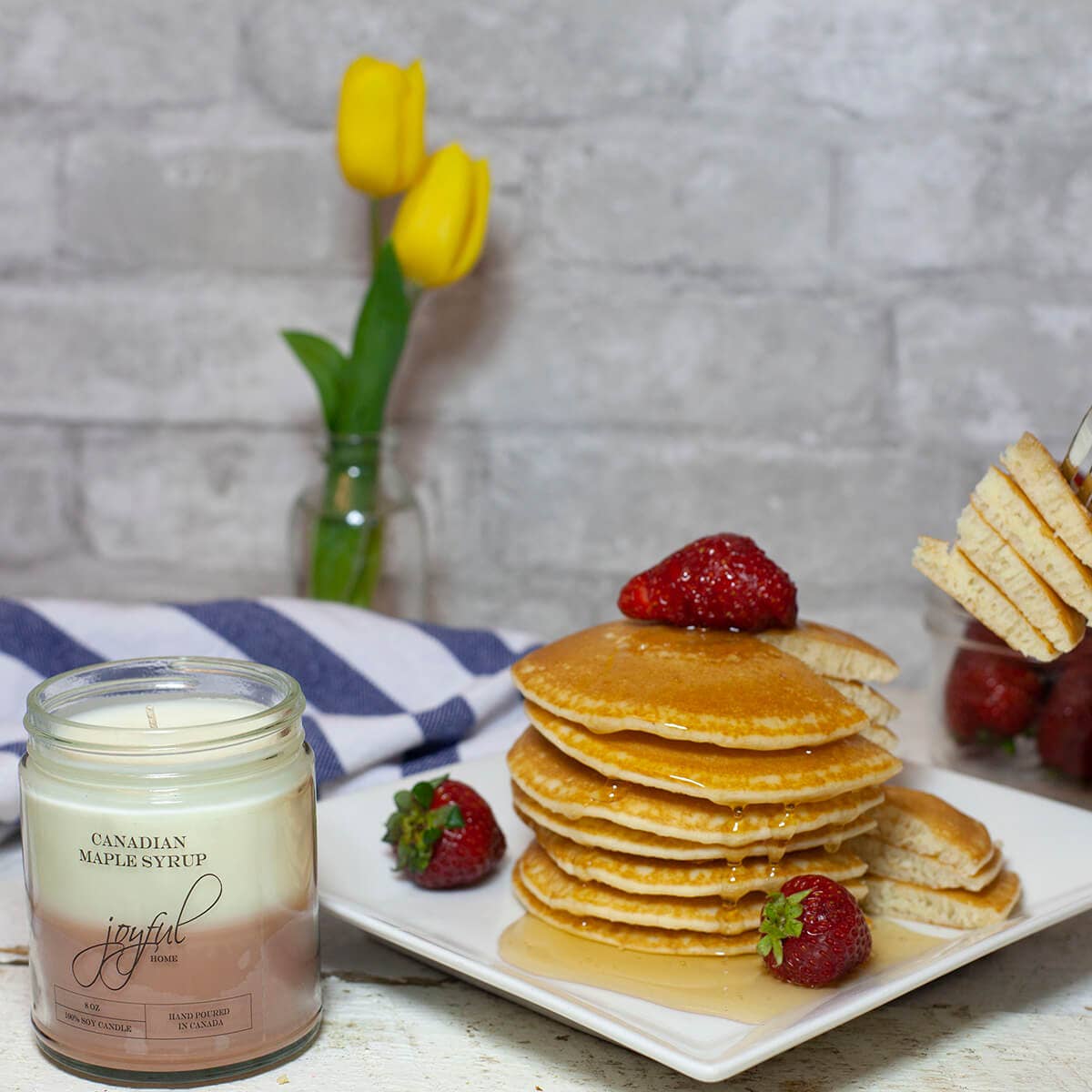 Joyful Home Inc. - Wholesale Jar/Filled Candle - Canadian Maple Syrup Soy Candle 16 oz1