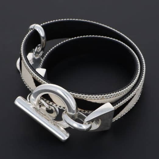 N°137 - ZEBRA STEPH BRACELET for wholesale by SECRET DE CUIR