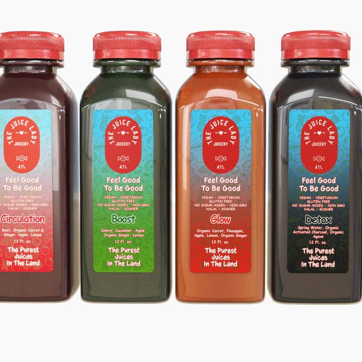 TWO DAY CLEANSE DETOX WHOLE FRUITS VEGETABLES MEAL PREP for wholesale by The Juice Lady Atl