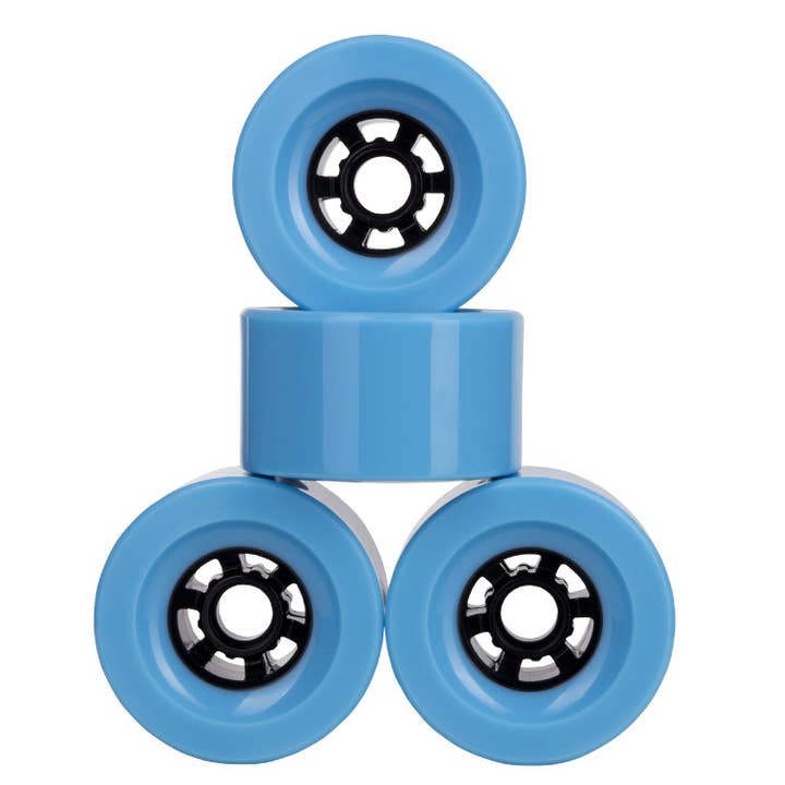 Cal 7 – wholesale Sporting accessories – Cal 7 Polyurethane Skateboard Wheels for Longboard Cruiser 97x52mm 78A