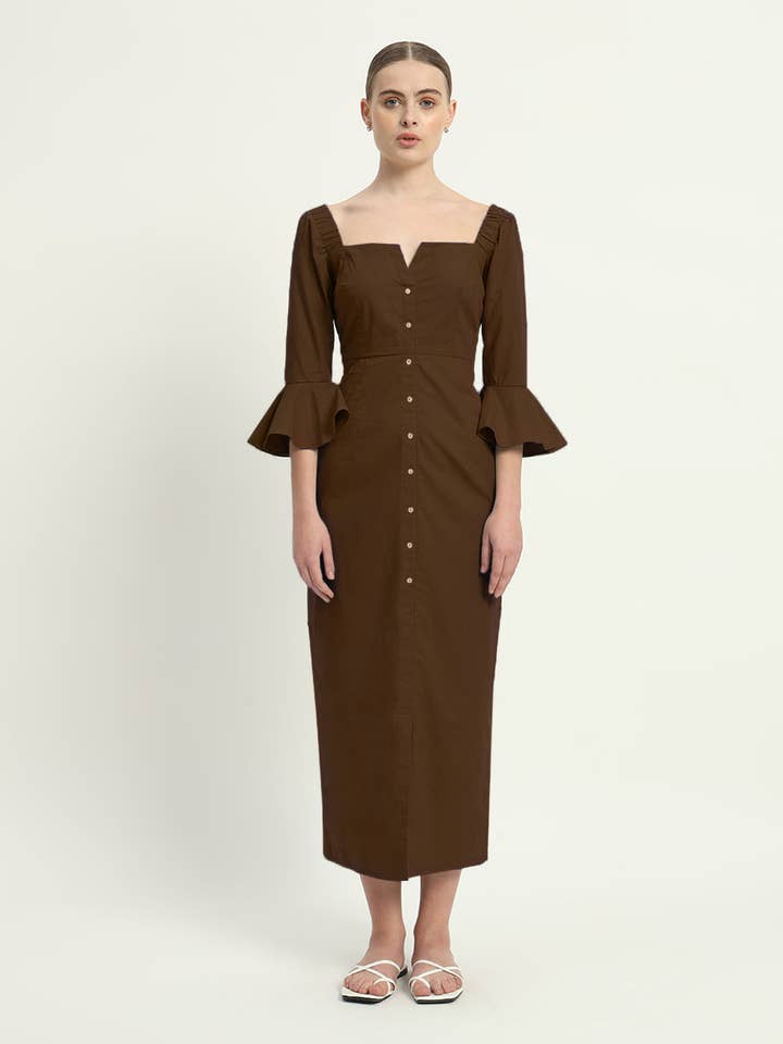 La robe en coton Rosendale Nutshell pour la vente par Thevasa