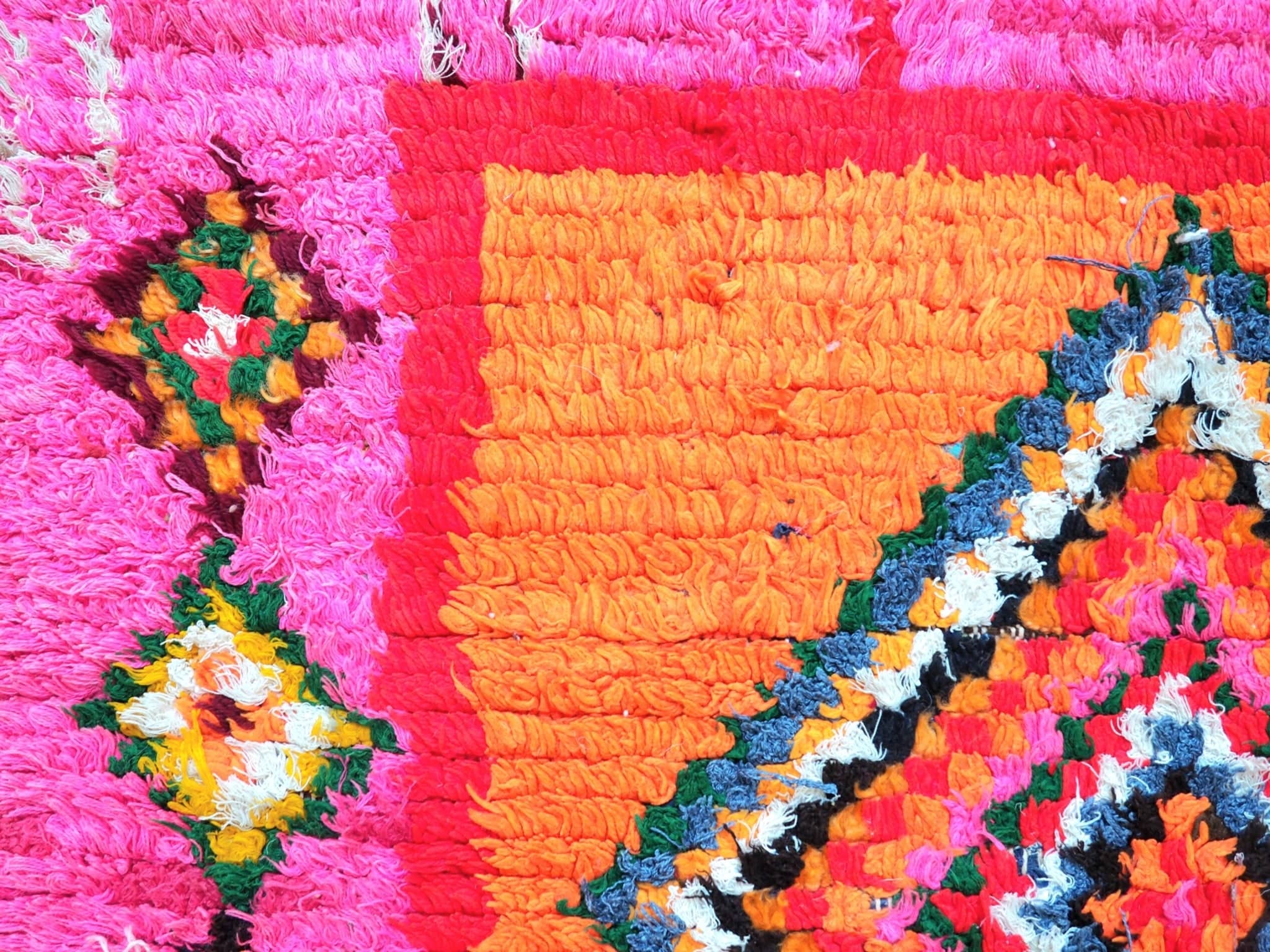 BohoVibeCraft – Tapete por atacado – Tapete colorido Beni Ourain, tapete de lã, tapetes marroquinos artesanais2