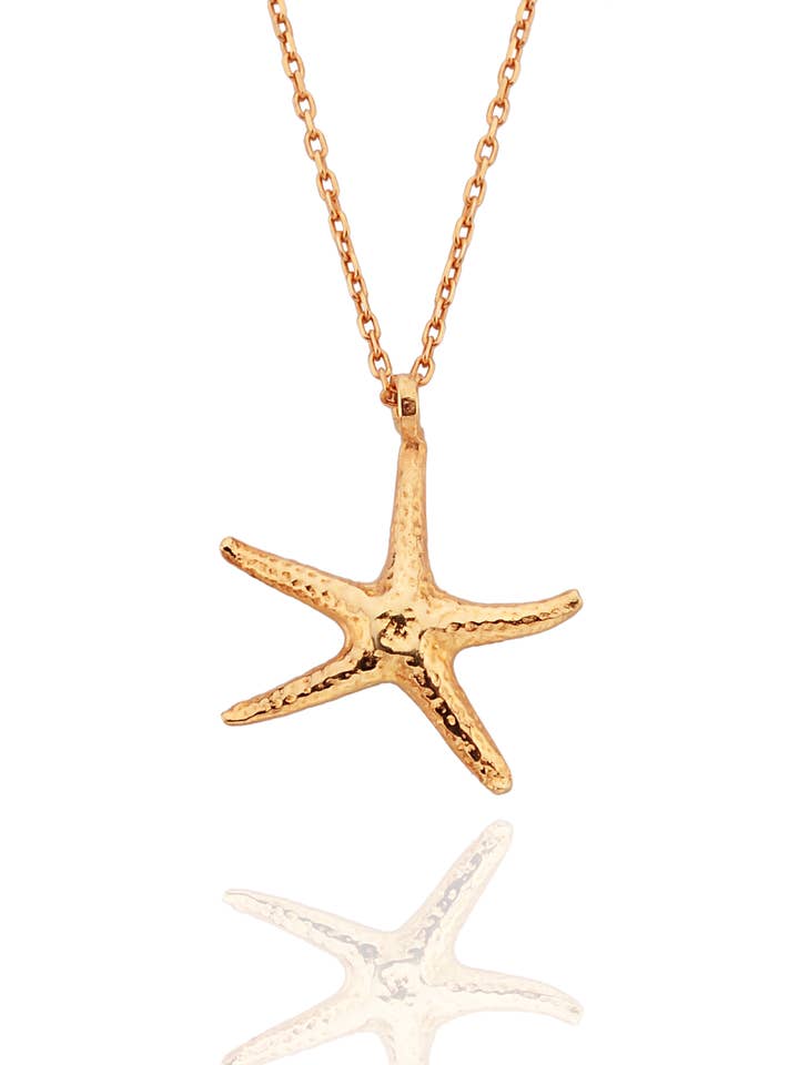 Star Fish Halsband för wholesale av Minval Jewelry