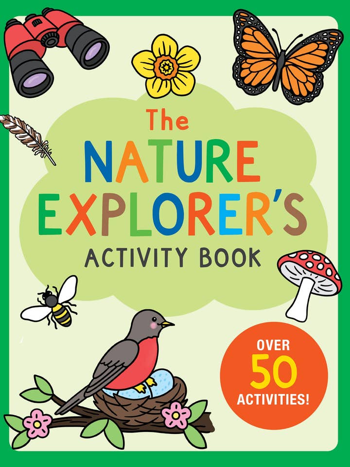 The Nature Explorer's Activity Book for wholesale by Peter Pauper Press