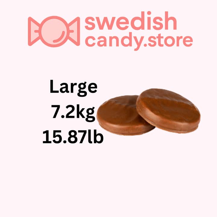 Swedish Candy.Store - Swedish Candy - Wholesale Gummy - Swedish Candy-Chocolate Caramel 1.2kg/2.65lb2