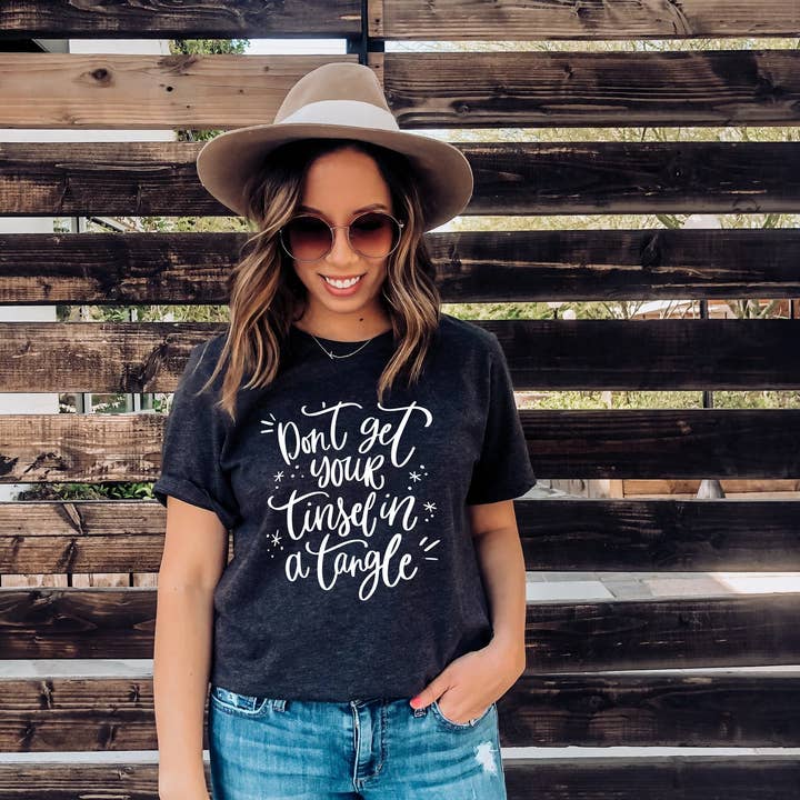 Funny Christmas Shirt, Funny Christmas Quote Tee, Sarcastic for wholesale by Zoe Creative Co