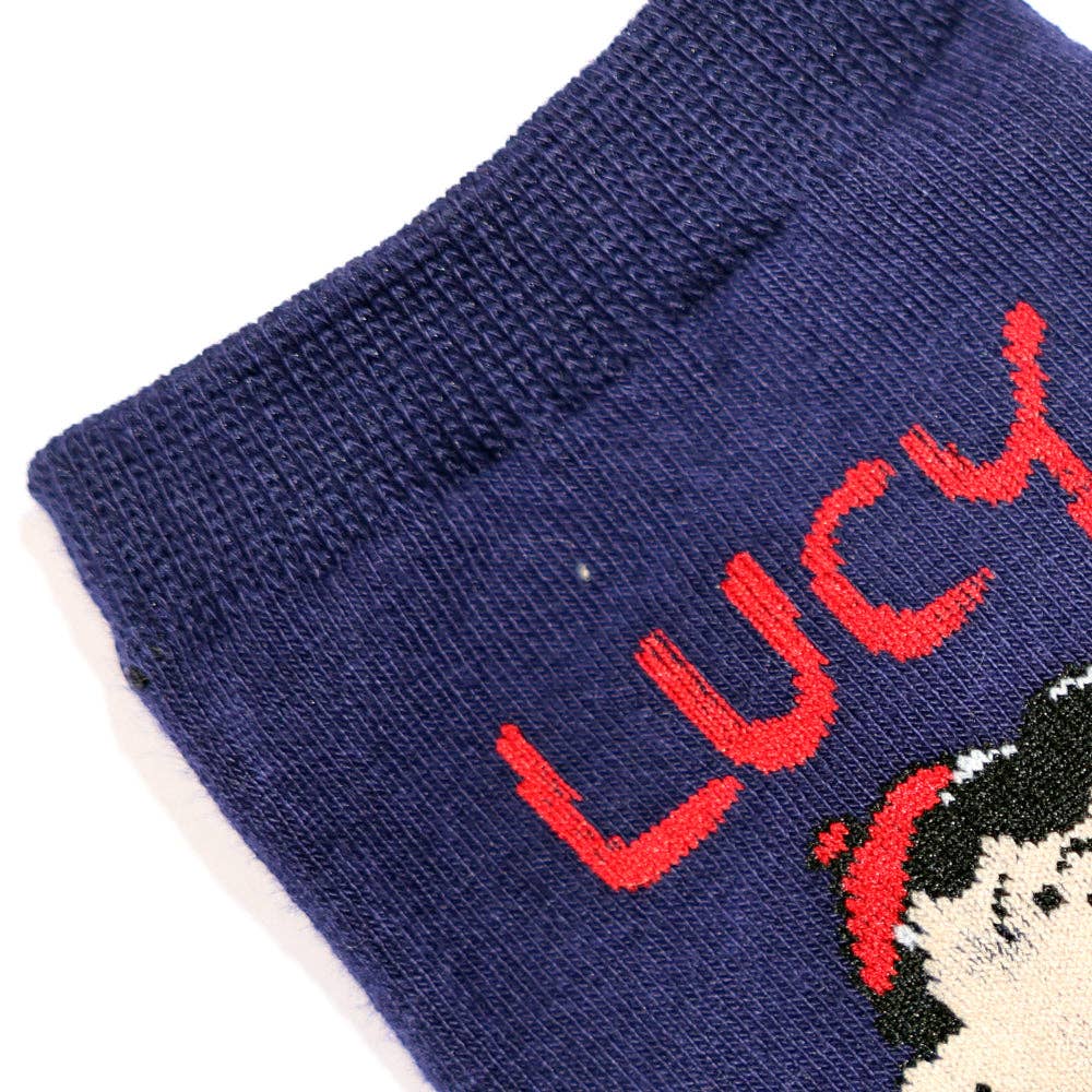 K-Wonderland - Wholesale Socks - Unisex - Peanuts Snoopy and friends characters Solid Crew Socks1