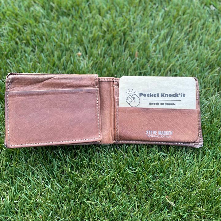 Pocket Knockit – wholesale Samlarobjekt mynt – Pocket Knock'it - ”Knock on Wood” för lycka till gåva1