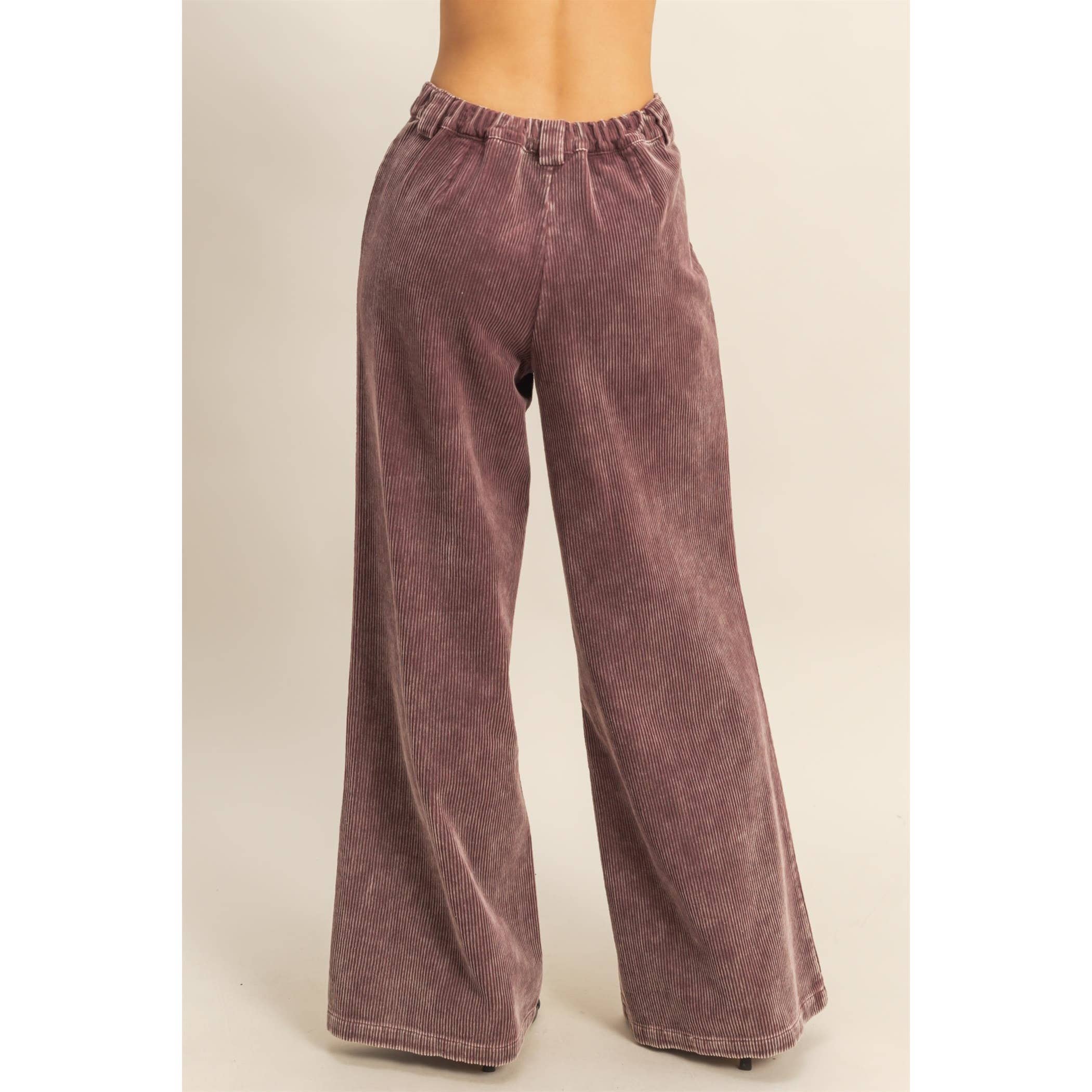 HYFVE - Wholesale Pants - Women's - Snow Garment Washed Corduroy Trousers13