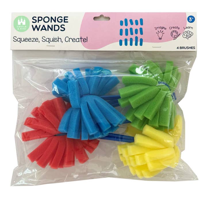 Castle & Kite Sponge Wands for wholesale by Castle & Kite