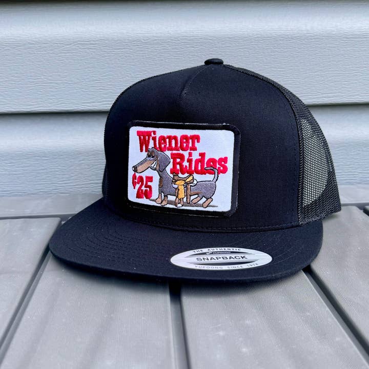 River Bent Hat Co. - Wholesale Trucker Hat - Unisex - Wiener Rides Snapback4