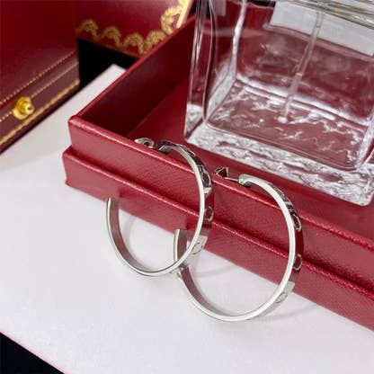 Gooddiy - Wholesale Bangle Bracelet - C Shape Plating Titanium Steel Ear Studs wholesale1