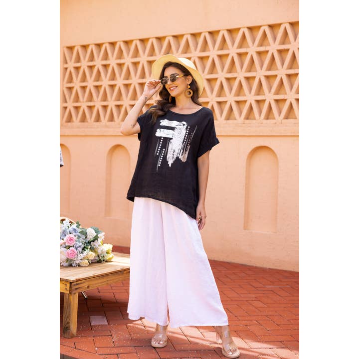 Metallic Top for wholesale by Orange Fashion Village