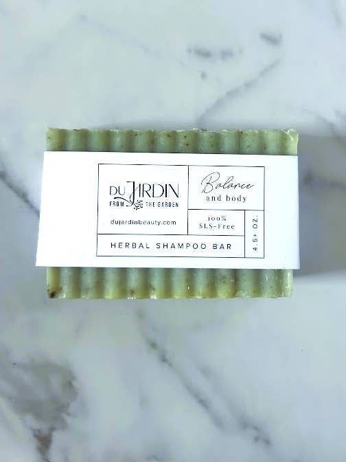 Balance & Body SLS-Free Shampoo Bars for wholesale by Du Jardin Beauty