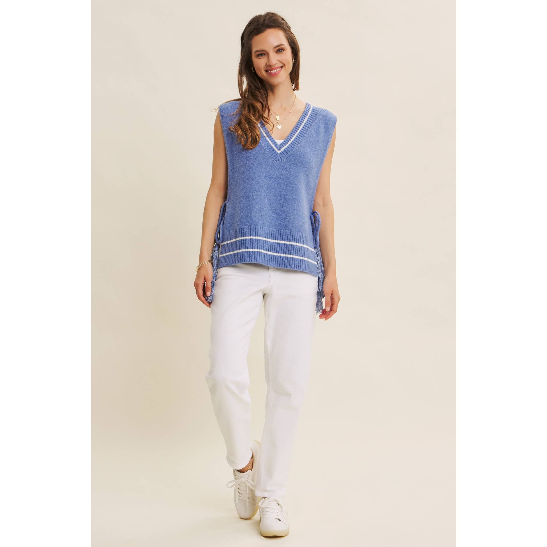 in february - Wholesale Outerwear Poncho - Women's - ECO-FRIENDLY EFFORTLESSLY ESSENTIAL SWEATER PONCHO VEST17