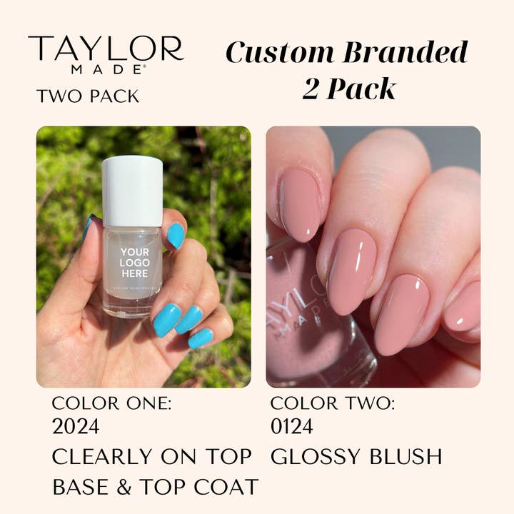 Taylor Made Polish - Vendita all'ingrosso Smalto per unghie - Smalto per unghie personalizzato: confezione da 2 a lunga tenuta + vegano + non tossico19