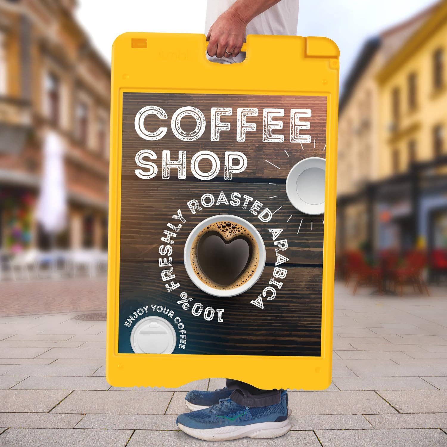 Jumbl - Wholesale Sign - A-Frame Outdoor Sandwich Signboard 28x22" with PVC Cover18