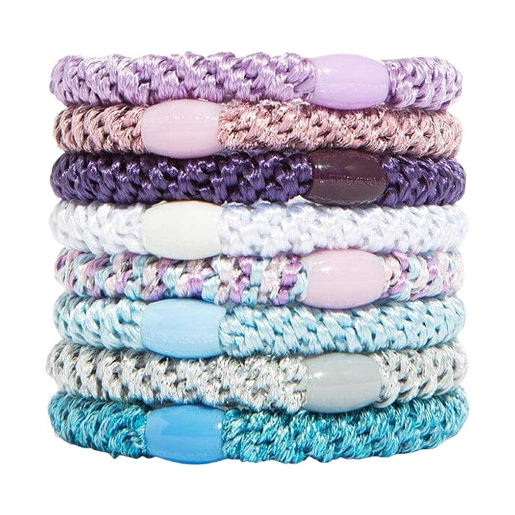 France Luxe/L. Erickson – Engroshandel Hårbånd - Dame – Grab & Go Hestehalebindere - Sæt med otte43