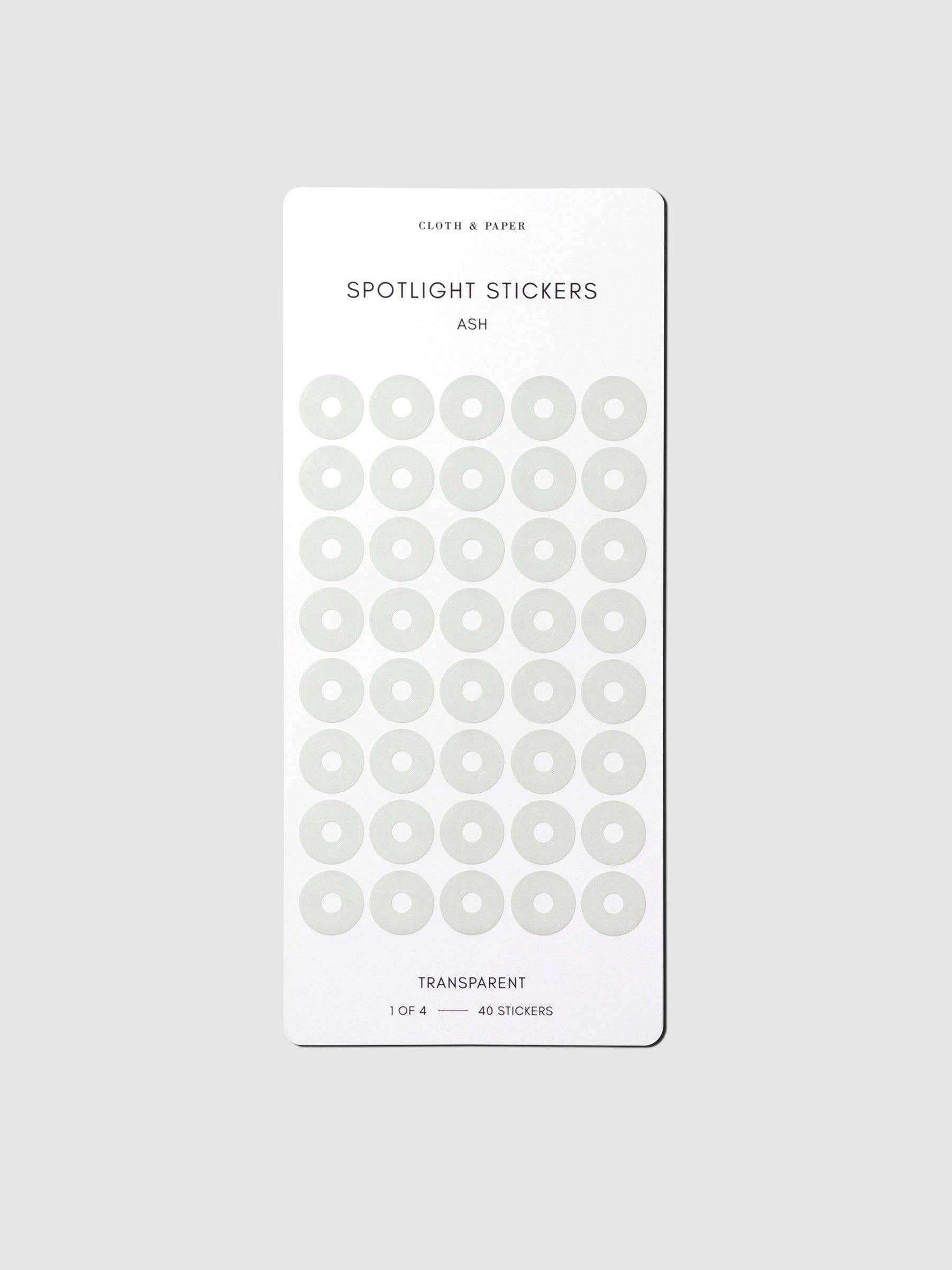 Cloth & Paper - Wholesale Sticker - Spotlight Sticker Set | Small1